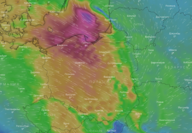 Ураганные ветры вернутся в Польшу уже в среду. Скорость ветра будет достигать 90 км в час