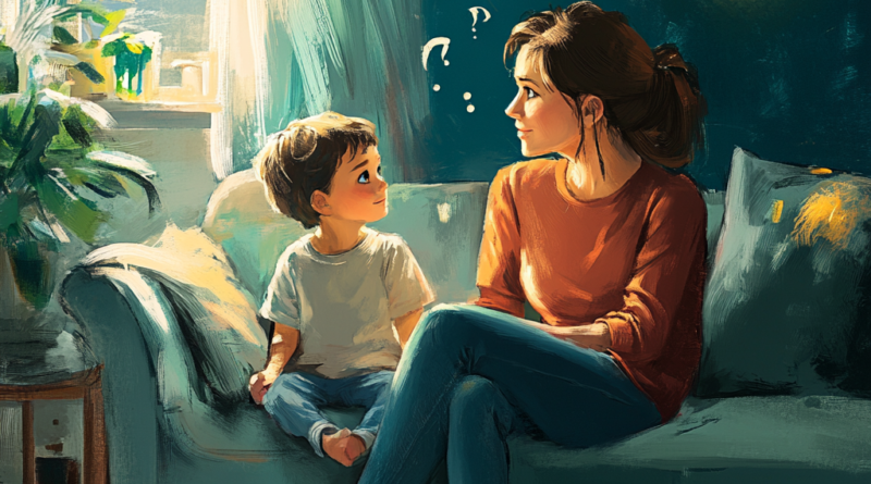 mama, son, parent,